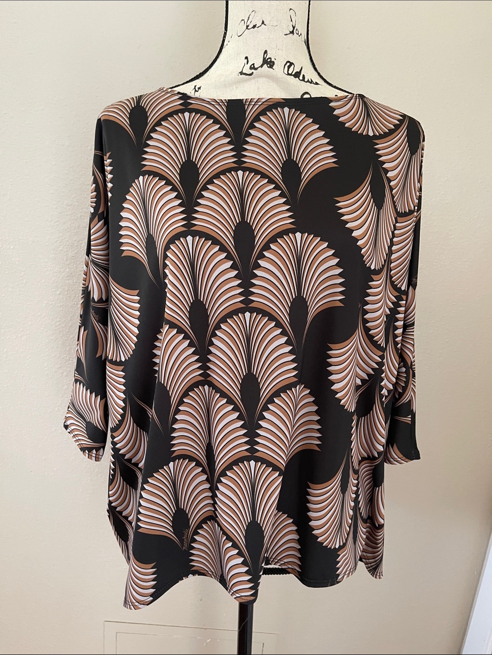NWT Manuhealii Sammie Top Lauhala Mocha XS/S